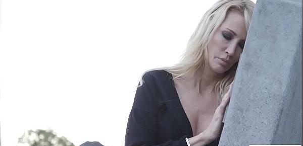  Hot blonde milf Jessica Drake masturbates on grave - Lost Love Scene 6